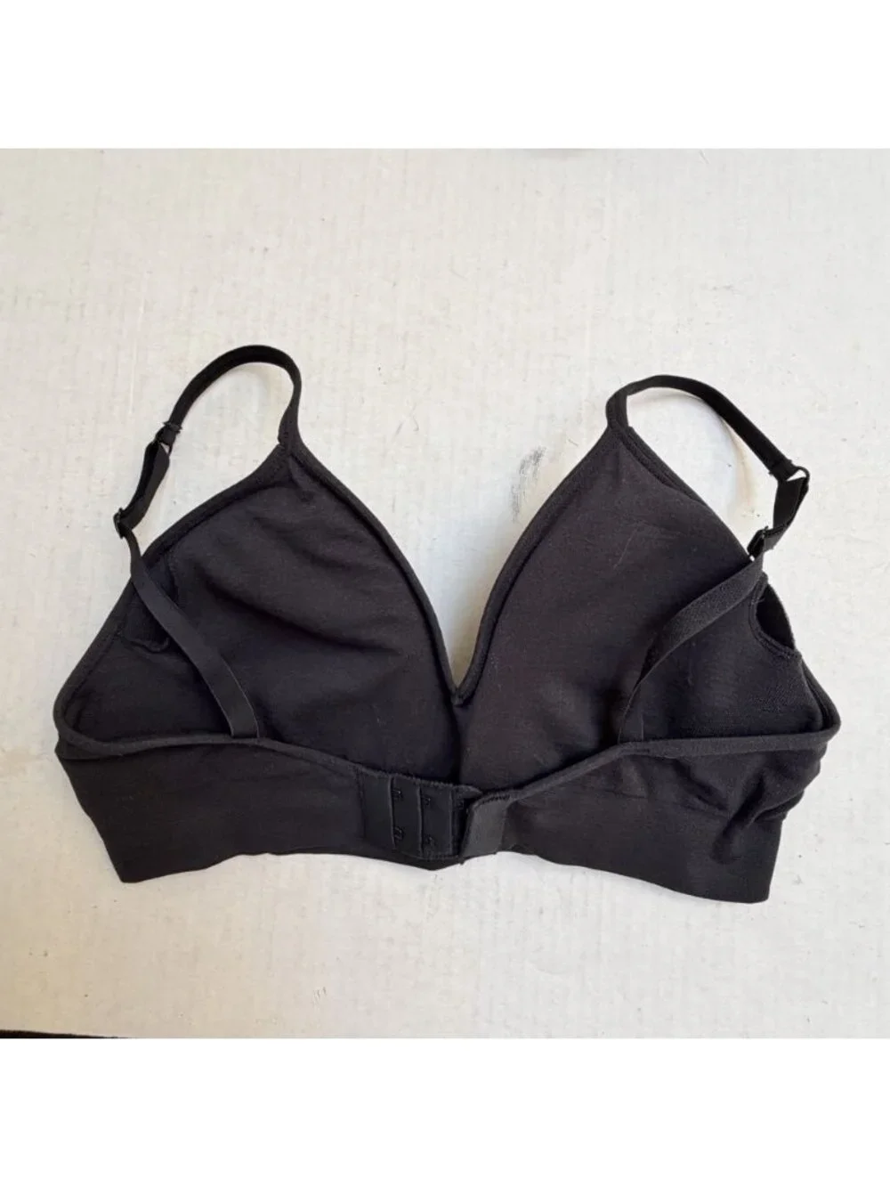 DKNY Bra Women Medium Black Wireless Adjustable T-shirt